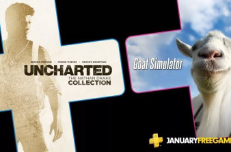 Uncharted 1, 2, 3 και Goat Simulator δωρεάν τον Ιανουάριο στο PS Plus! image