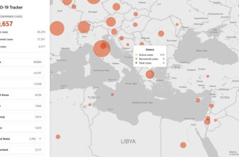 Η Microsoft έφτιαξε τον καλύτερο διαδραστικό χάρτη για τον κορωνοϊό image