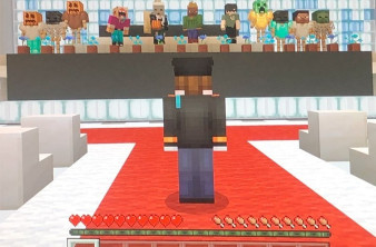 Τελετή αποφοίτησης μέσα από το Minecraft λόγω κορωνοϊού! image