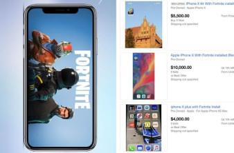 iPhone με εγκατεστημένο το Fortnite σε εξωφρενικές τιμές στο eBay image