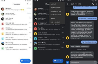 Android Messages: Διαθέσιμη η νέα έκδοση με dark mode και επανασχεδιασμό σε Material Design image