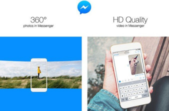 Facebook Messenger: Δυνατότητα αποστολής HD video και πανοραμικών φωτογραφιών 360° image