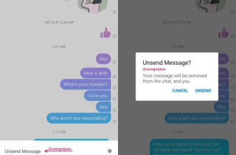 Facebook Messenger: Η λειτουργία Unsend σε πιο εκτεταμένες δοκιμές [Screenshots] image