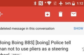 Gmail για Android: Σύντομα θα σε ενημερώνει αν έχει διαγραφεί κάποιο email από κάποιο thread image