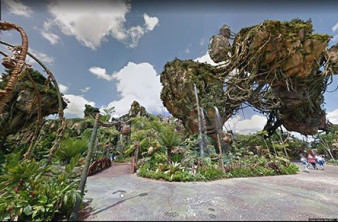 Βόλτα σε θεματικά πάρκα της Disney μέσα από το Google Maps! image