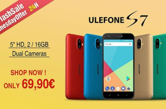 Ulefone S7: Μόνο για σήμερα διαθέσιμο στα €69.99 από ελληνικό κατάστημα image