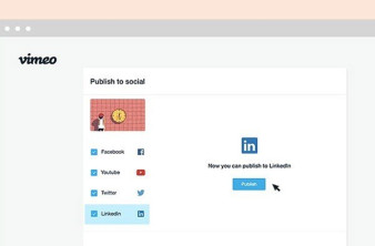 Τα videos του Vimeo υποστηρίζονται πλέον πλήρως από το LinkedIn image