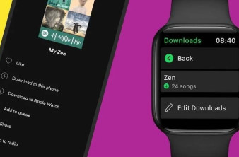 Spotify: Downloads τραγουδιών στο Apple Watch image
