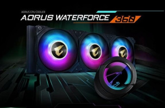 H GIGABYTE κυκλοφόρησε τα νέα AORUS WATERFORCE SERIES AIO Liquid Coolers image