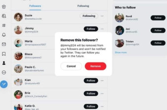 Twitter: Τώρα μπορείς να αφαιρείς followers χωρίς να τους μπλοκάρεις image