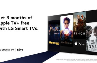 LG: Προσφέρει 3 μήνες δωρεάν συνδρομή στο Apple TV+ με αγορά Smart TV image