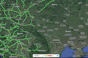 Google Maps: Απενεργοποιεί τη λειτουργία live traffic στην Ουκρανία image