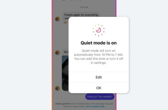 Quiet Mode: Η νέα λειτουργία του Instagram image