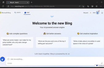 Bing Chat: Δοκιμάζεται στον Safari και στον Chrome browser image