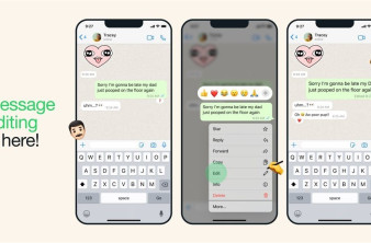 WhatsApp: Διαθέσιμη για όλους η δυνατότητα επεξεργασίας μηνυμάτων μετά την αποστολή τους image