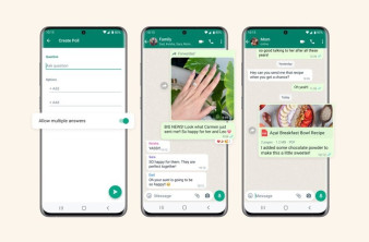 WhatsApp: Νέες λειτουργίες για τα polls και τα captions image