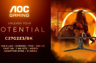 AOC GAMING C27G2Z3/BK: Νέα gaming οθόνη 280Hz στα €239 image