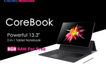 Chuwi CoreBook: Αναβάθμιση στα 8GB RAM από 6GB χωρίς καμία αλλαγή στην τιμή πώλησης [Video] image