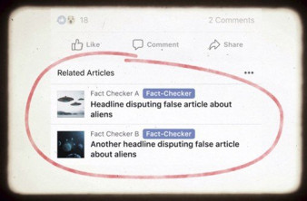 Η Facebook αλλάζει στρατηγική για να καταπολεμήσει τη διασπορά ψευδών-παραπλανητικών ειδήσεων image