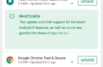 Google Play 8.0: Η νέα έκδοση δείχνει επιτέλους τις επερχόμενες αλλαγές στις εφαρμογές απευθείας από την καρτέλα Updates image