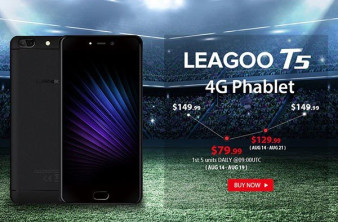 LEAGOO T5: Με οθόνη 5.5'' FHD, 4GB RAM, dual κάμερα και Android Nougat σε τιμή σοκ image