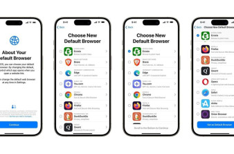 Η Apple φαίνεται ότι αποφεύγει το πρόστιμο της ΕΕ για τους browsers image