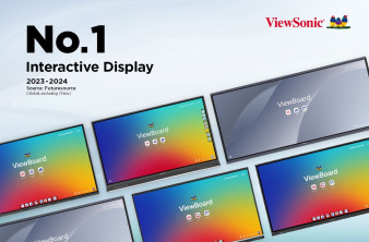 ViewSonic: Η κορυφαία εταιρεία διαδραστικών οθονών παγκοσμίως για δεύτερη συνεχόμενη χρονιά image