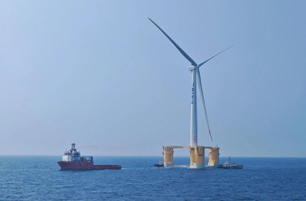 Η νέα πλωτή ανεμογεννήτρια 252 μέτρων της Κίνας που τροφοδοτεί 24.000 νοικοκυριά