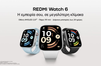 REDMI Watch 6: Επίσημη κυκλοφορία στην Ελλάδα στα 119€ με Xiaomi HyperOS