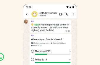 WhatsApp: Ενσωμάτωση αναφορών @all και ανώνυμων δημοσκοπήσεων