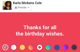 Facebook: Λανσάρει πολύχρωμα status updates για τις συσκευές Android image