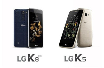 LG K5 και K8: Επίσημα τα νέα μέλη της οικογένειας K Series image