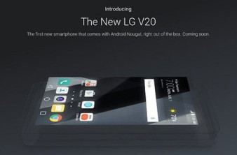 LG V20: Επίσημα από τη Google το πρώτο με Android 7.0 Nougat και νέο teaser image