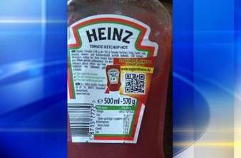 QR code στην ετικέτα της κέτσαπ Heinz οδηγεί σε πορνό site... image