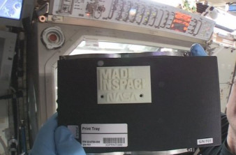 Αυτό είναι το πρώτο 3D printed αντικείμενο που κατασκευάστηκε στο Διάστημα [Video] image