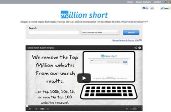 Million Short, η μηχανή αναζήτησης που αφήνει στην άκρη τις δημοφιλέστερες ιστοσελίδες [Video] image