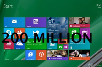 Windows 8: Ξεπέρασε τα 200 εκατ. πωλήσεις μέσα στο πρώτο 15μηνο κυκλοφορίας image