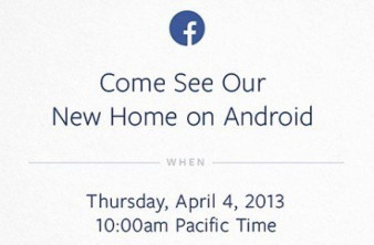 Νέα εκδήλωση της Facebook με θέμα το Android OS στις 4 Απριλίου image
