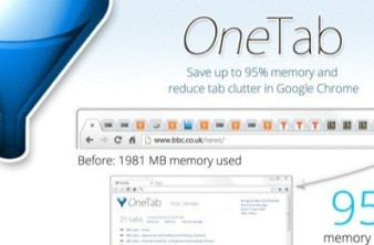 OneTab extension για Chrome, ελευθερώστε μέχρι και 95% μνήμη RAM image