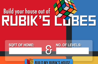 Πόσοι κύβοι Rubik χρειάζονται για να χτίσεις το σπίτι σου; image