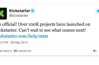 Το Kickstarter φτάνει τα 100.000 projects! image