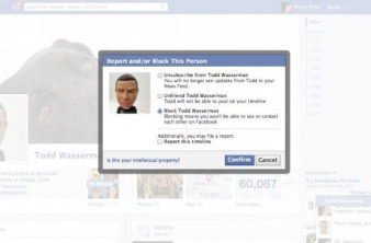 Facebook bug δεν επιτρέπει τη διαγραφή των posts μετά το block image