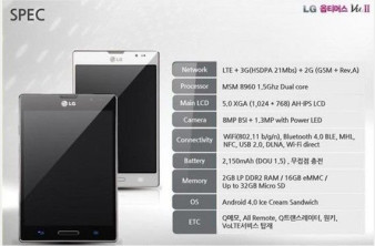 LG Optimus Vu 2: Διέρρευσαν τα χαρακτηριστικά του νέου tabletphone της εταιρείας image