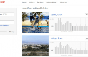 Flight Explorer, νέα υπηρεσία αναζήτησης πτήσεων από τη Google image