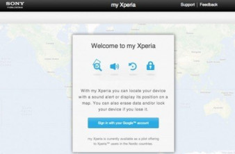 my Xperia: Επίσημη υπηρεσία εύρεσης των χαμένων Xperia smartphones από τη Sony image