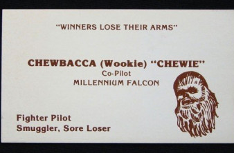Αν οι χαρακτήρες του Star Wars είχαν επαγγελματικές κάρτες... image