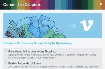 Vimeo: Απευθείας ανάρτηση videos από το Dropbox [Video] image