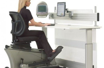 Elliptical Machine Office Desk: Γυμναστείτε ...στο γραφείο σας! image