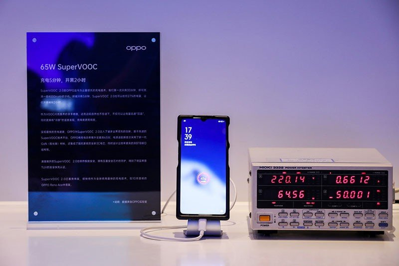 Η τεχνολογία φόρτισης SuperVOOC της Oppo φτάνει πλέον τα 65W! | 