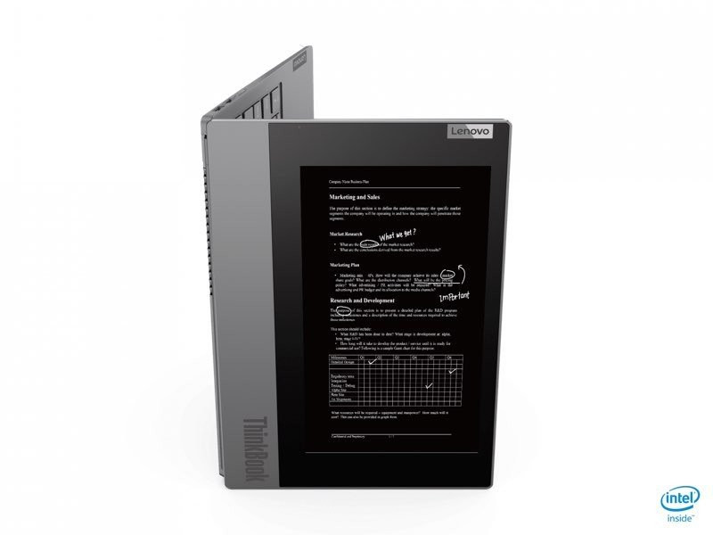 Lenovo ThinkBook Plus: Το εντυπωσιακό laptop με έξτρα οθόνη eInk στο καπάκι [CES 2020] | 